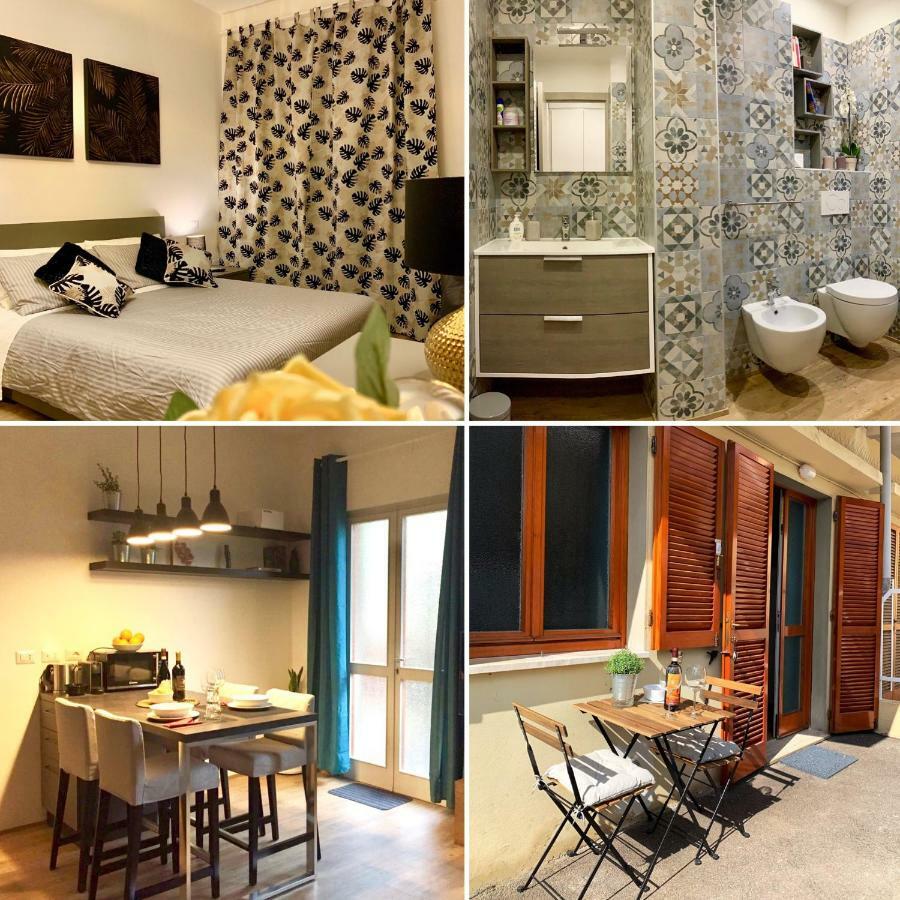 Open The Classic Wooden Shutters At A Cozy City Nest Florence Luaran gambar